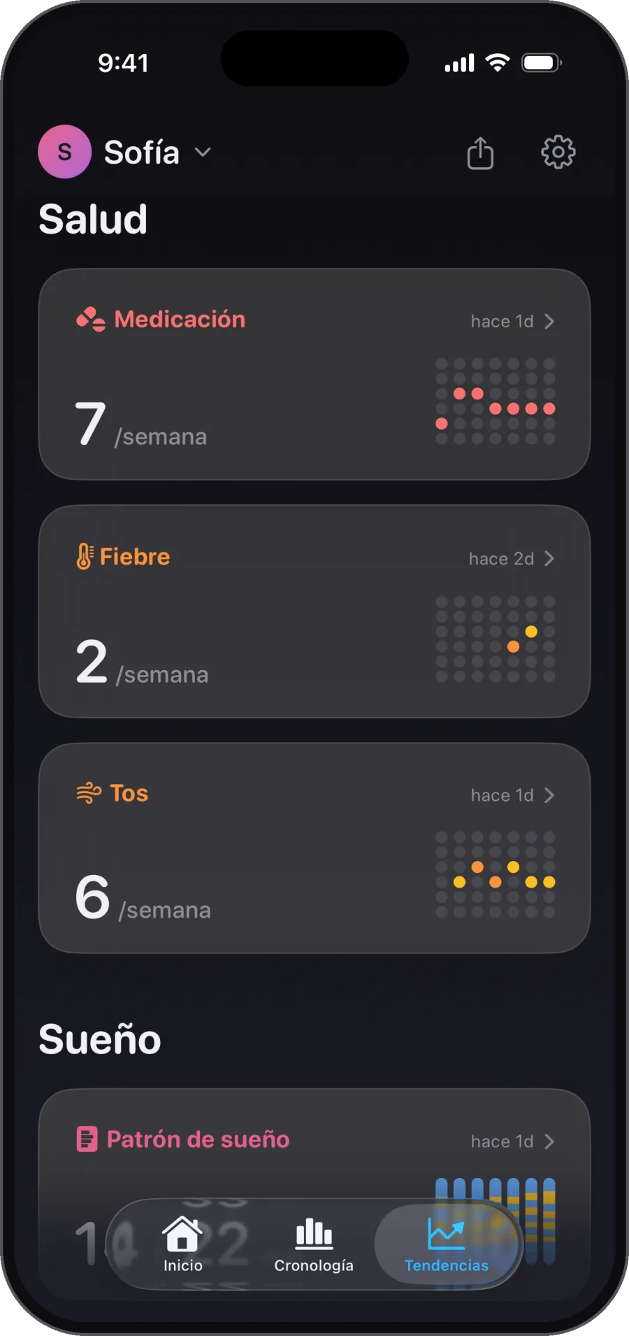 ¿Datos de salud compartidos en tiempo real con el pediatra? Por supuesto
