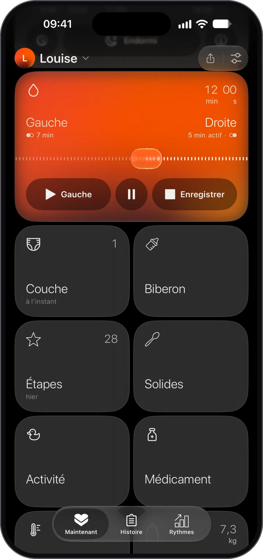 3 h du matin. Un geste. Un doigt. Notez tout en moins de 10 secondes